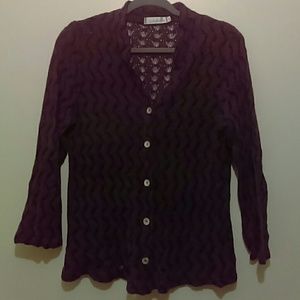 Woven Cardigan